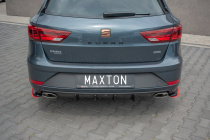 Seat Leon Cupra Sportstourer Facelift MK3 2017-2020 Diffuser V.1 Maxton Design